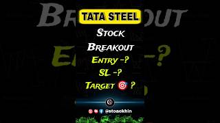 #tatasteel Stock Analysis 🤑 Today Best Stock | Daily Stock Analysis #stoackhin #sachinghuge