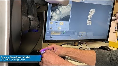 How to Scan a Quadrant Model: Saving Time