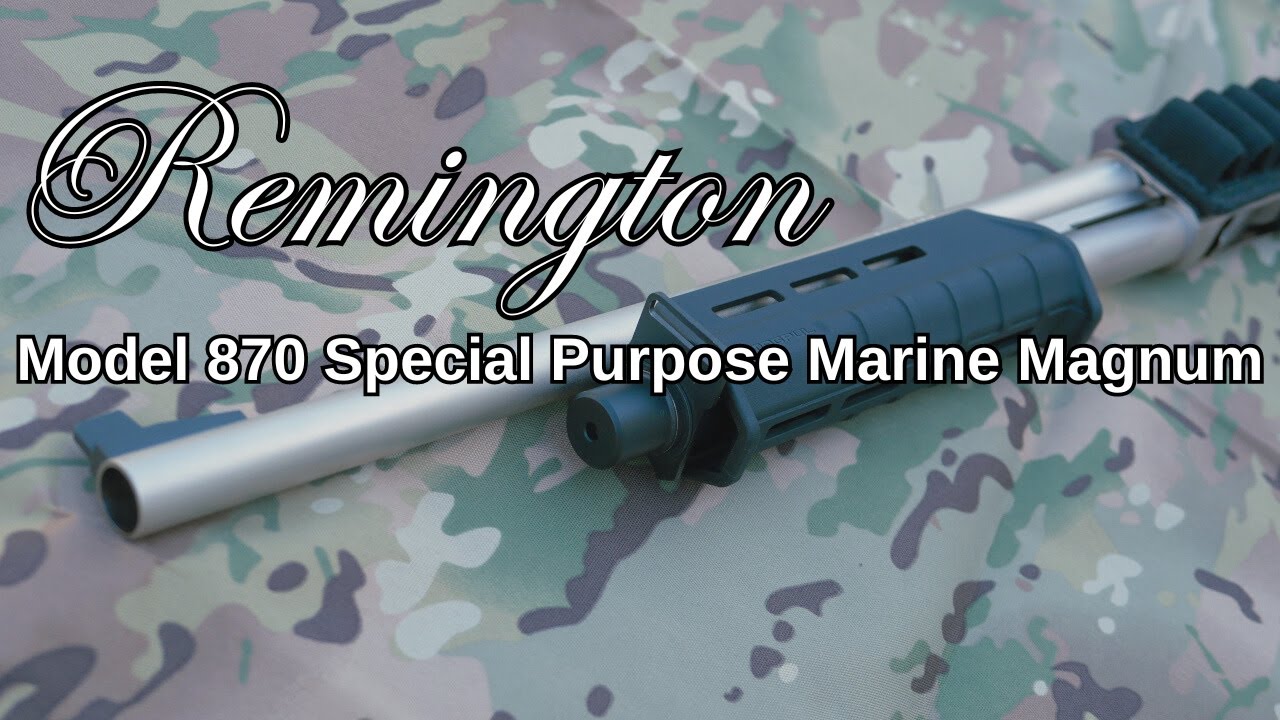 レミントンM870マリンマグナムをカスタムした猪猟専用銃
