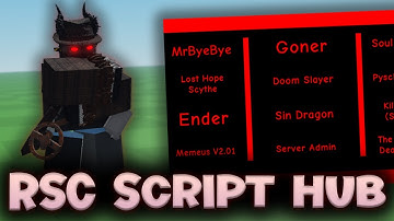 RSC Script Hub Showcase - ROBLOX EXPLOITING