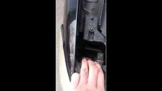 Buick allure/lacrosse low beam headlight removal 2008 Buick Lacrosse Headlamp Replacement Trick