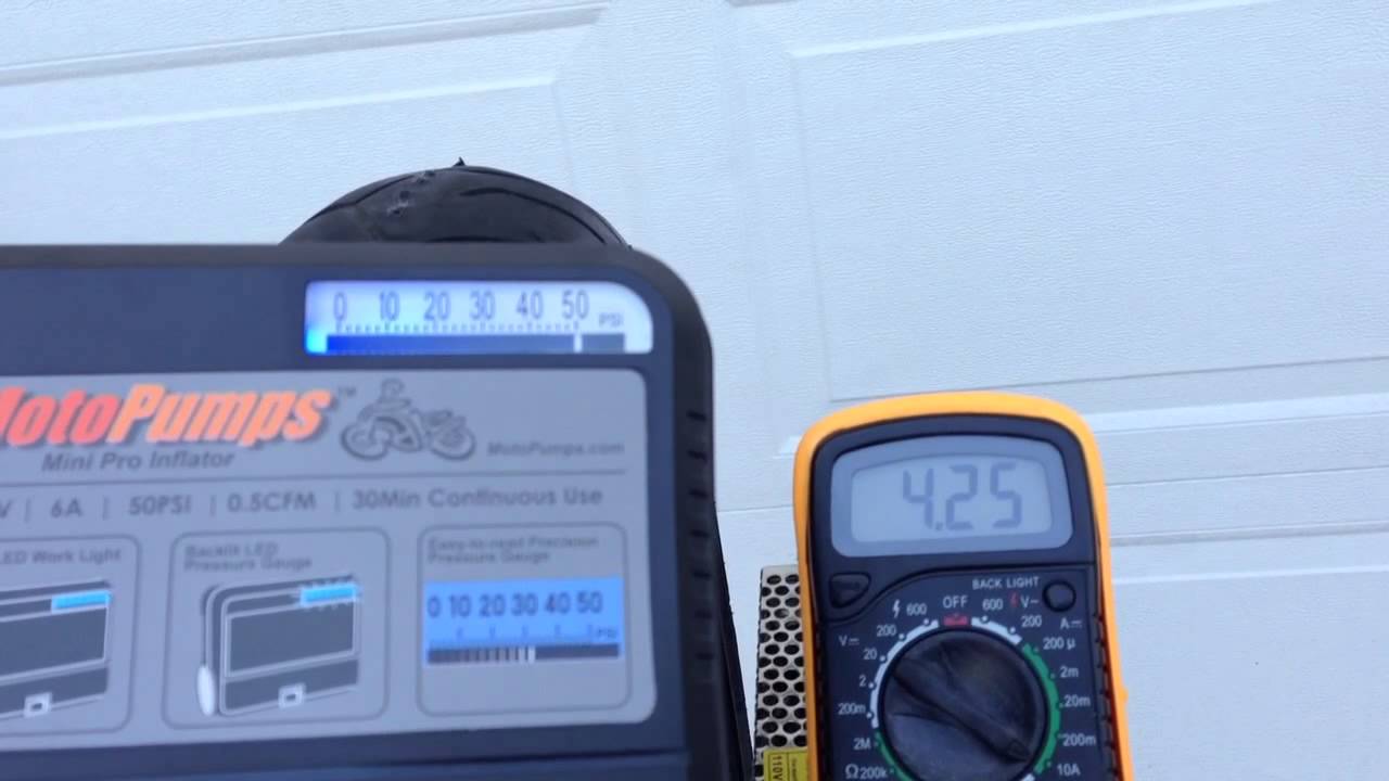 MotoPumps Mini Pro Inflator Best Motorcycle Tire Pump There Is! YouTube