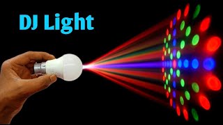 How to make powerfull DJ Light and LED Bulb Decoration light | Dj Light at home DJ Light Light DJ