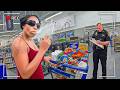 When Shoplifters Think They Could Steal An ENTIRE Cart From Walmart