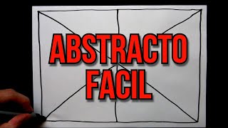 Cómo pintar un cuadro abstracto fácil 🎨 (1 minuto)