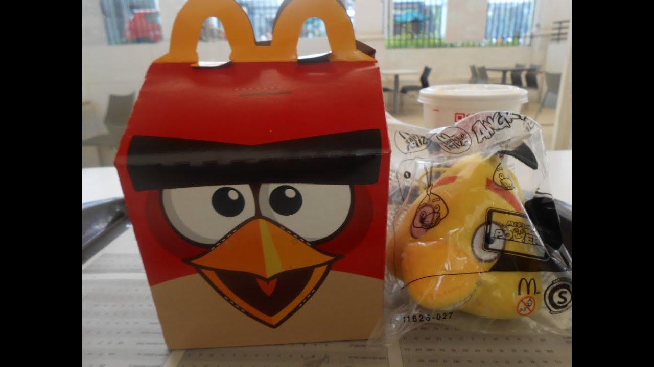 Cajita Feliz McDonald´s Angry Birds (Noviembre/Diciembre 2015)