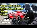 Top 5 Reasons Motorcycles Are Better Than Cars