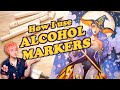 How I color and blend with Alcohol Markers 🖊️ 5 Tips for beginners