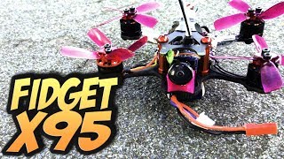 ☀ Зверь-букашка в 2х дюймовом формате. Обзор, тесты [Рама Fidget X95]