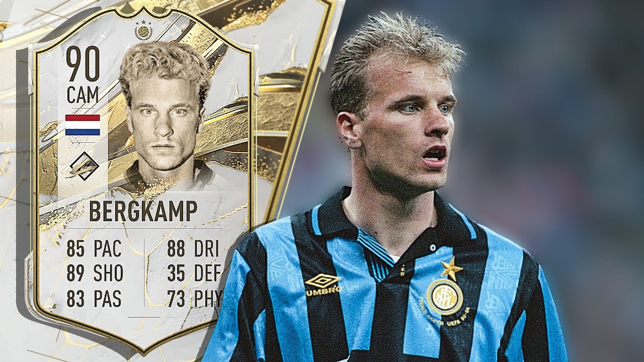 90 MID ICON BERGKAMP PLAYER REVIEW FIFA 23