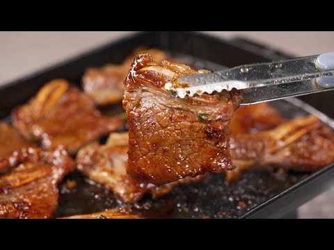 [쿠캣] 설날 LA갈비 먹을 생각에 설레는 사람🙋