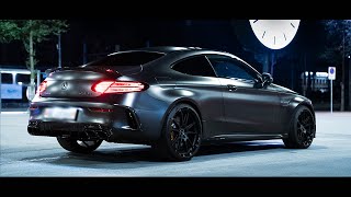 Mercedes C63S AMG Coupe Carbon Edition | Midnight Run | 4K
