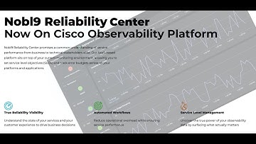 Our Integration with Cisco Observability Platform - Explained