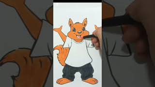 Lets Paint The Squirrel,