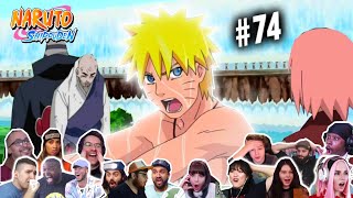 Naruto Splits The Waterfall!! Reaction Mashup Naruto Shippuden Episode 74 [ナルト 疾風伝]