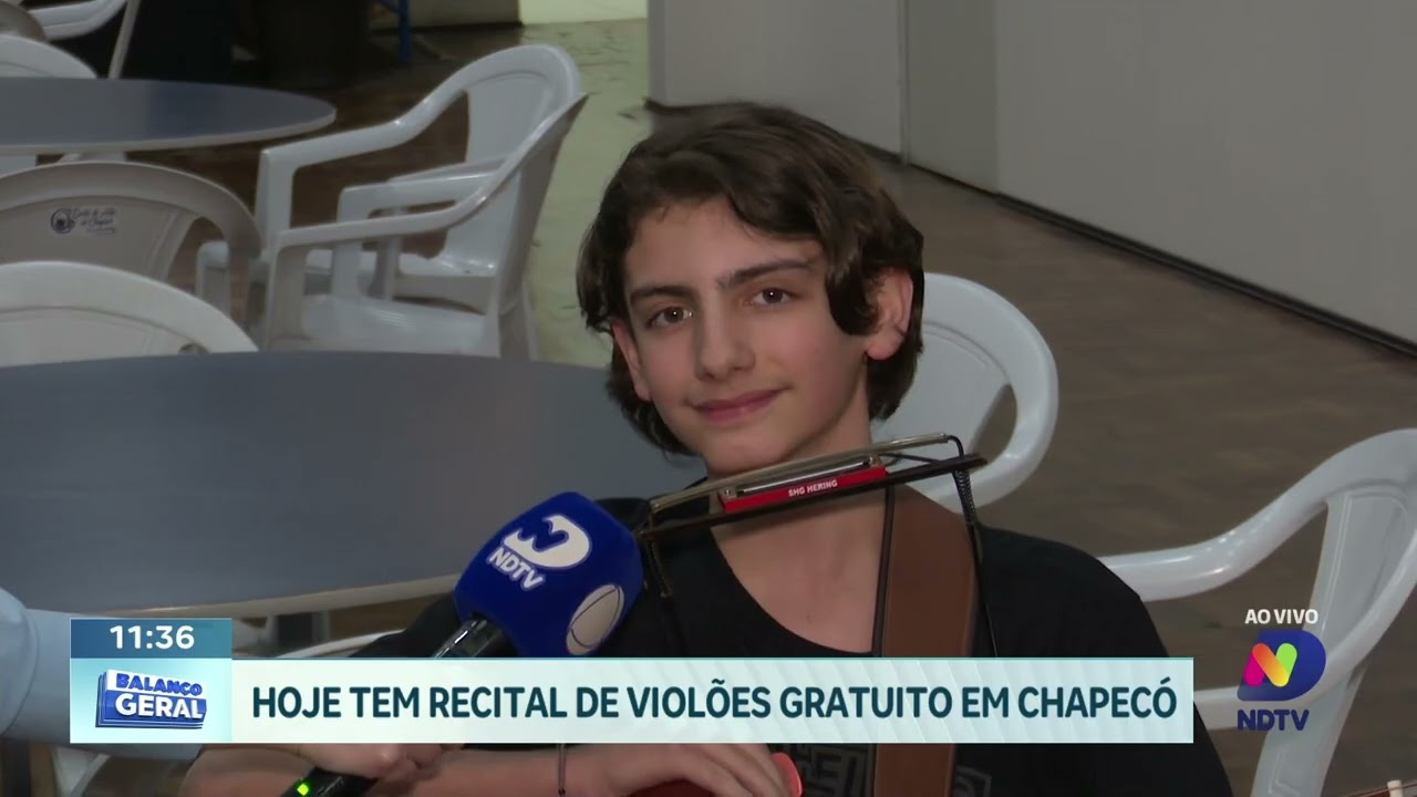 Escola de Artes de Chapecó promove recital de violões