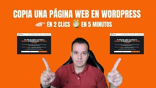 Cómo COPIAR una PÁGINA WEB en WORDPRESS completa (⏰ En 5 minutos)