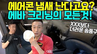 에어콘 냄새 제거방법 &에바 크리닝 완벽 해부 1탄 (여름철 차량 에어콘 관리방법)