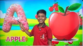ए फाॅर एप्पल | A for apple | अ से अनार | abcd | phonics song for nursery | #nurseryrhymes
