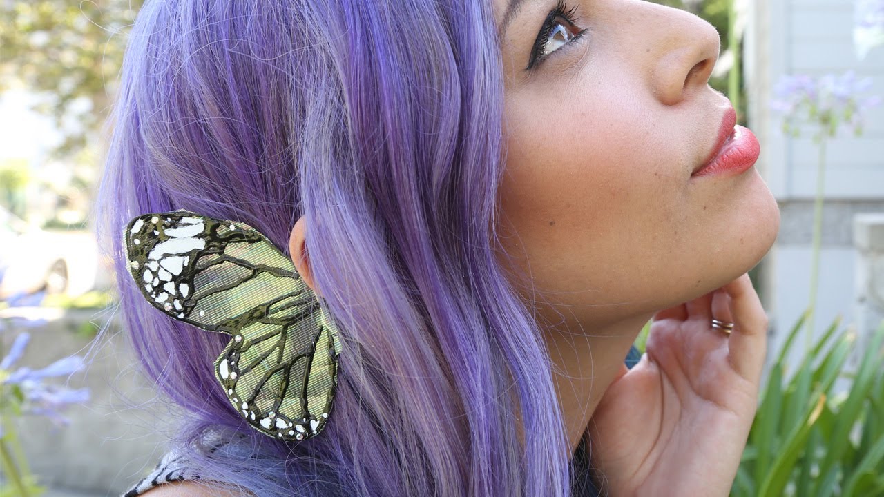 Butterfly Wing Ear Cuff ♥ DIY - YouTube