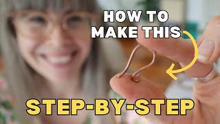 How To Make Shepherds Hook Ear Wires What Not To Do... Step-By-Step Jewelry Tutorial