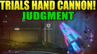 Destiny 2 | NEW FLAWLESS TRIALS GEAR HAND CANNON JUDGMENT Weapon Showcase Trials Of The Nine