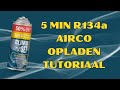 KLIMAATREGELAAR OPLADEN IN 5 MINUTEN R134A | CLIMASET