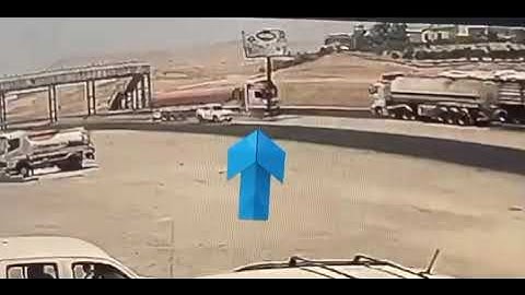 اقوى حادث اكتروس في العراق الله يحفظ الجميع ان شاء الله ما يكون احد متاذي 😍🌷❤️