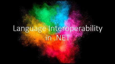 #1 Language Interoperability using C#.NET and VB.NET | English | RK Keynotes