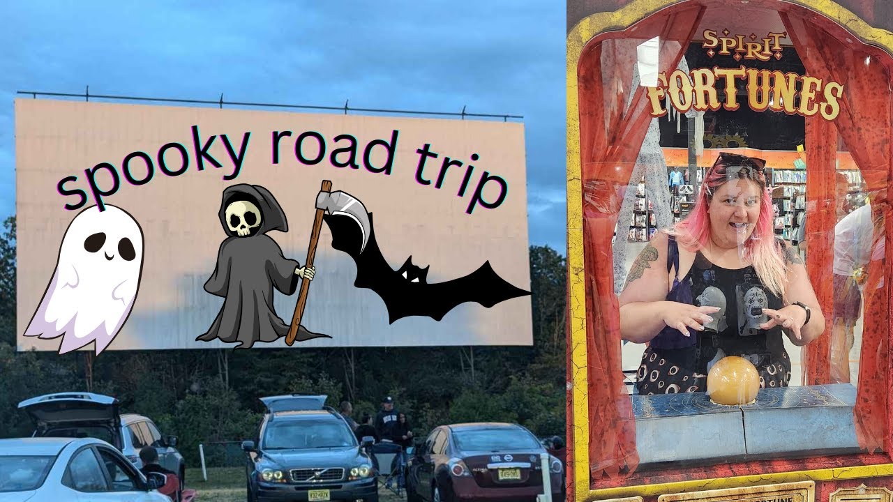 kicking off SPOOKY SEASON with a SPOOKY ROAD TRIP! (NJ Bucket List #1) - Elyse Explosion