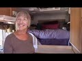 Fearless Retired Woman Living in a Lance Truck Camper