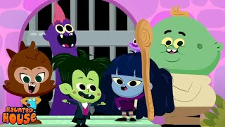 Hide and Go Eek - Episode 1, Happy House Of Frightenstein, Halloween Cartoon Video for Kids