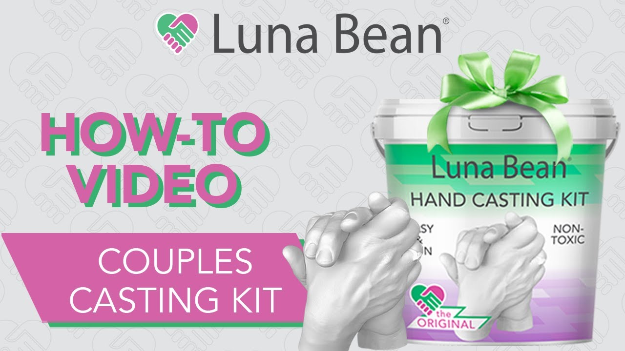 Luna Bean Keepsake DIY Hand Casting Kit Tutorial