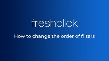 How to use our Filter Sort Order | BigCommerce Filter | FreshClick