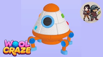 Wool Craze Puzzle level 30 Rocket | Mobile Gameplay Walkthrough |