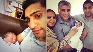 Boxer Amir Khanex-World Champion With Family