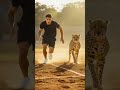 Man vs Cheetah! IMPOSSIBLE link in description