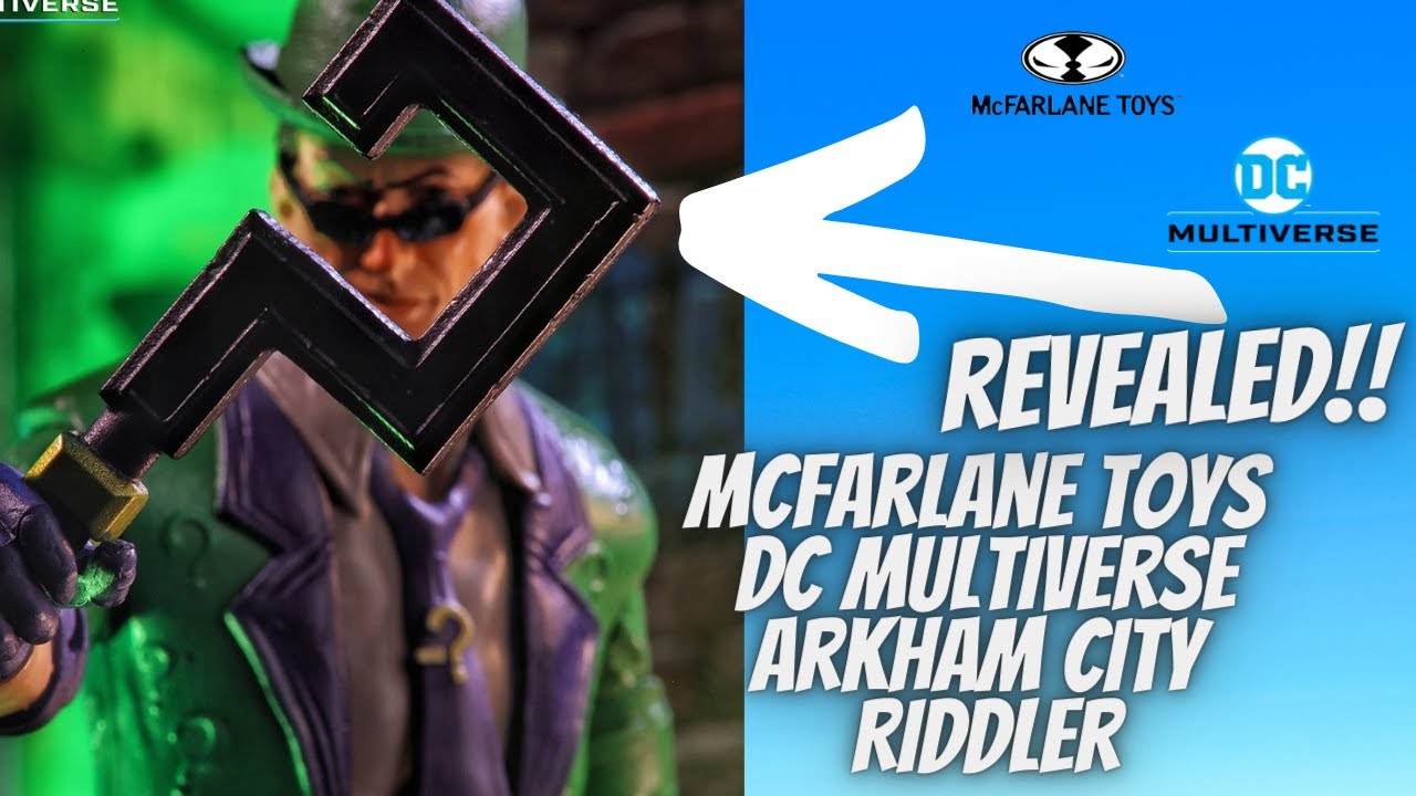 McFarlane Toys DC Multiverse Arkham City Riddler Figure Revealed ...