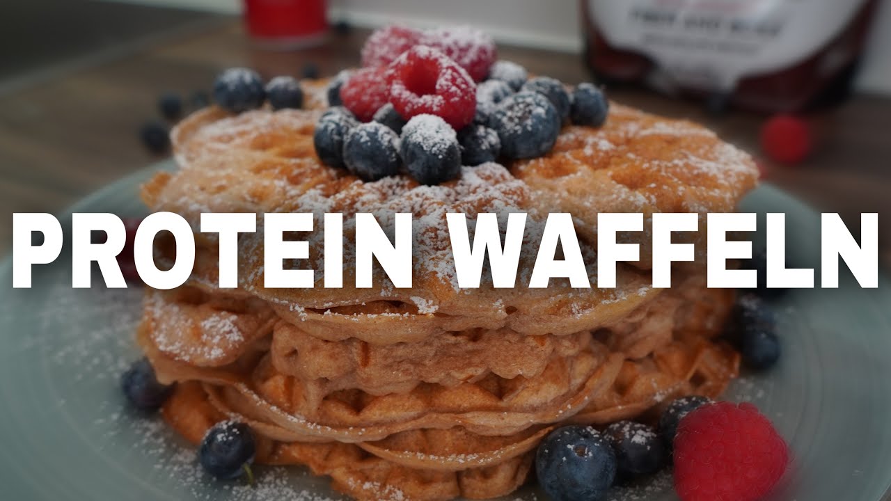 PROTEIN-WAFFEL-BLITZREZEPT 👌🏻🤤 Low KCAL