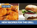 How to Make Chicken Wings and Pork Burgers on the Grill