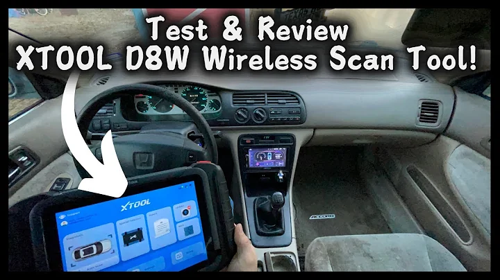 WIRELESS SCAN TOOL TEST & REVIEW XTOOL D8W