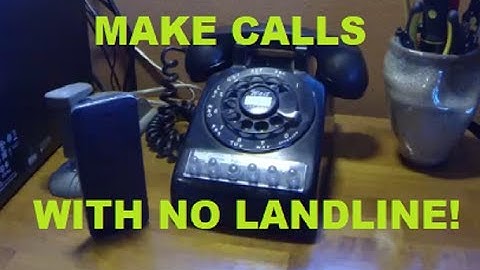 Make Calls With a Rotary Phone Using Your Cell Phone!