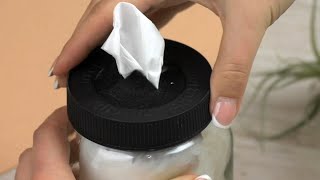 How to Roll Tissues for a Mason Jar