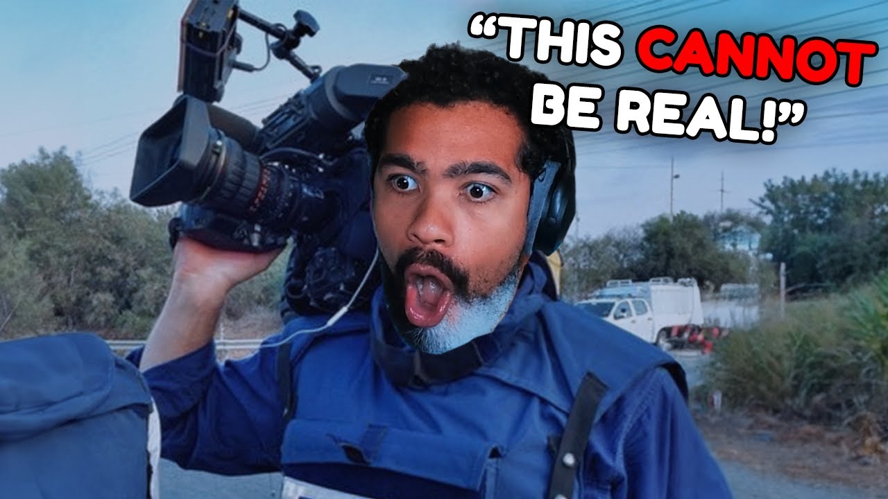 I Got a Job as a NEWS Camera Man... YOU'LL NEVER BELIEVE WHAT I CAPTURED ON CAMERA (terrifying 😱)