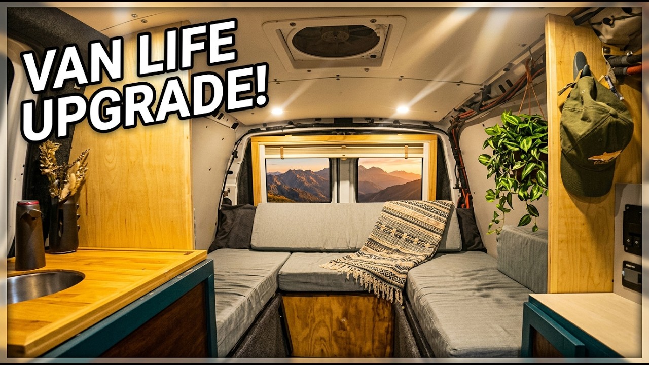 DIY Camper Van Wall Build (Warmth & Privacy!)