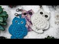 Tuto porte cl chouette au crochet spcial gaucher alextitiatutocrochet