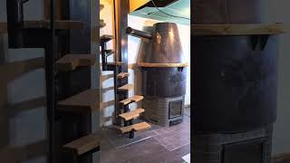 Oven of grainhopper and step stairs.#shorts