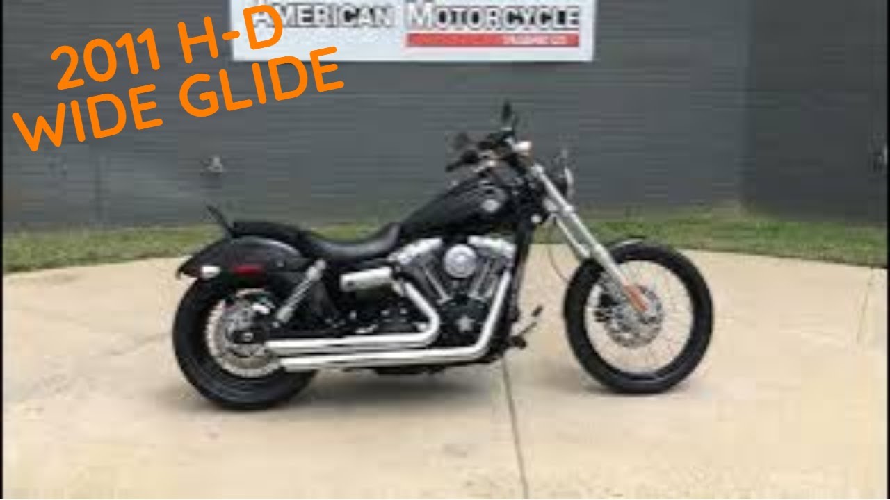 318602 2011 HARLEY-DAVIDSON DYNA WIDE GLIDE - FXDWG