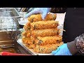 왕김말이 튀김 Big Fried Seaweed Roll - Korean Street Food