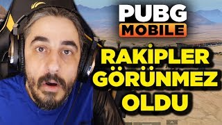 ÇILDIRMALIK OLAY !!! RAKİPLER GÖRÜNMEZ OLDU !!!  PUBG Mobile